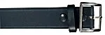 1 3/4" Black Leather Value Belt