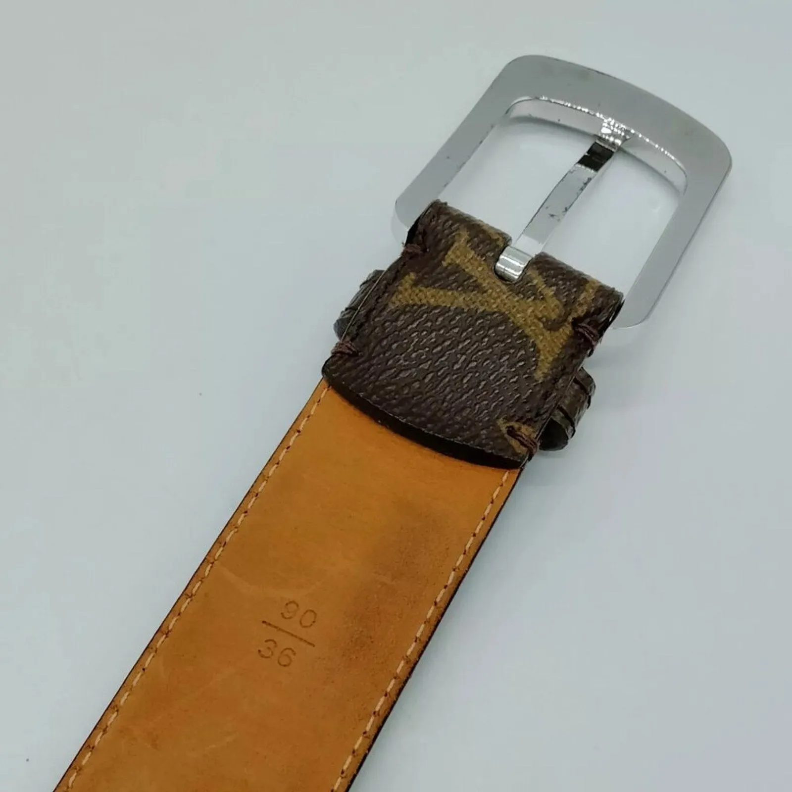 100% Authentic Louis Vuitton Belt Browns Monogram