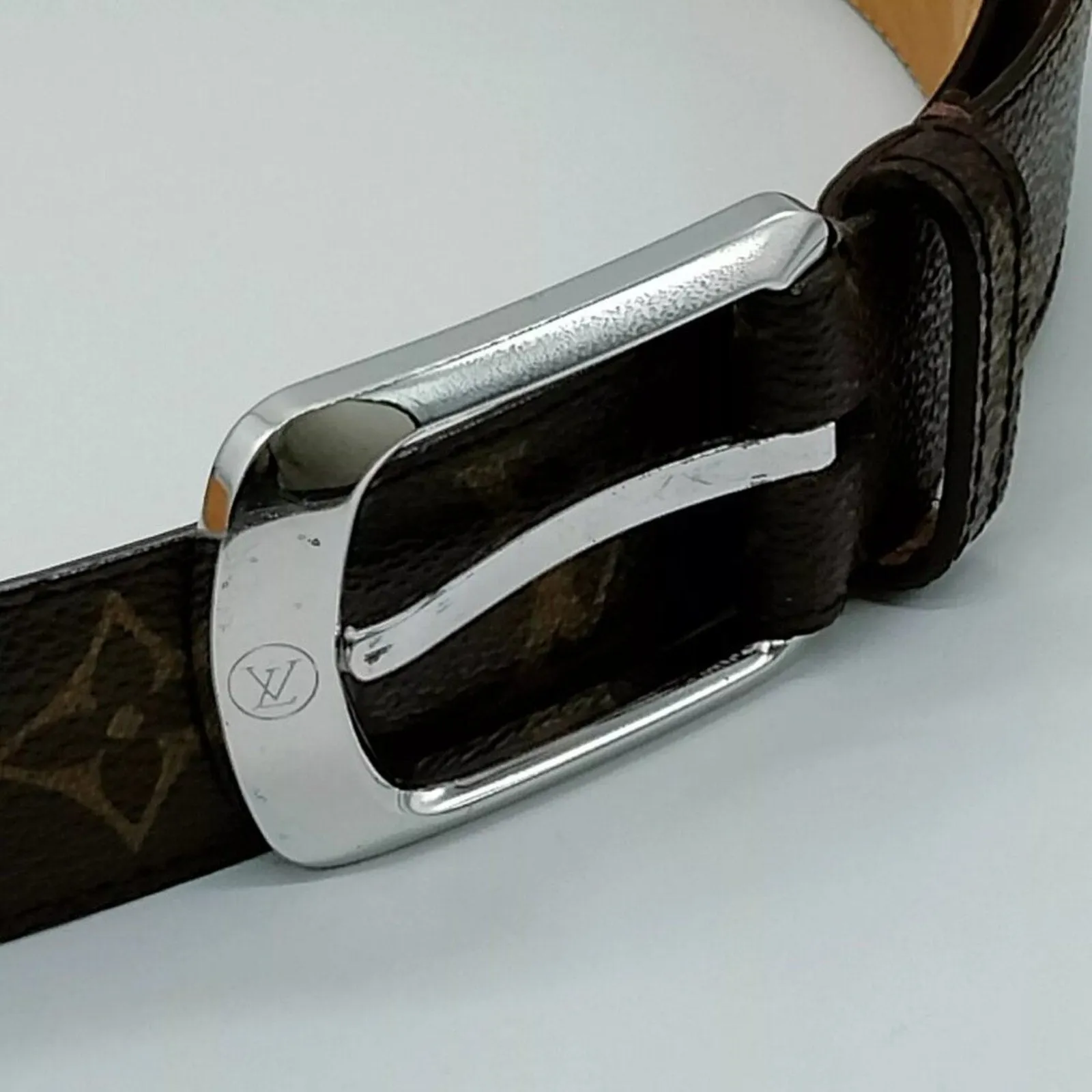 100% Authentic Louis Vuitton Belt Browns Monogram