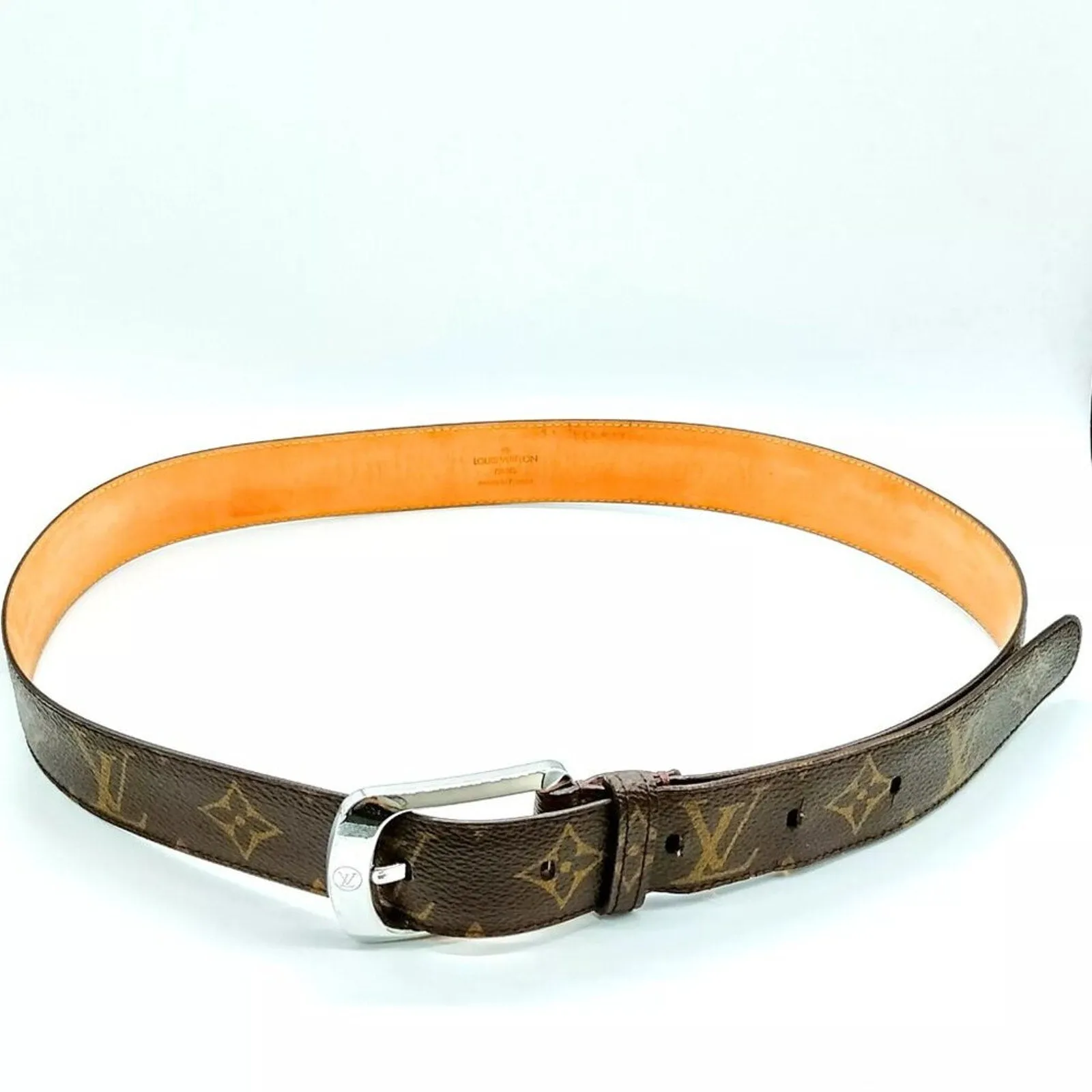 100% Authentic Louis Vuitton Belt Browns Monogram