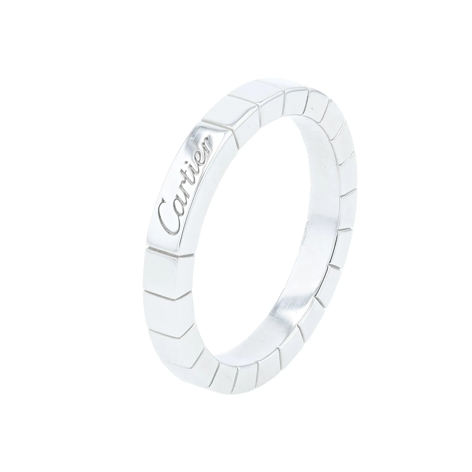 18K WG Cartier Lanieres Ring