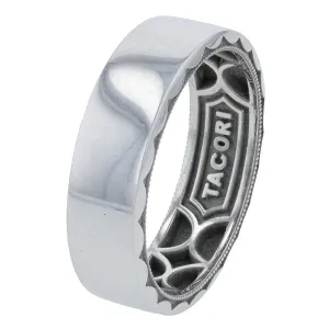 18K WG Tacori7MM Gents Band