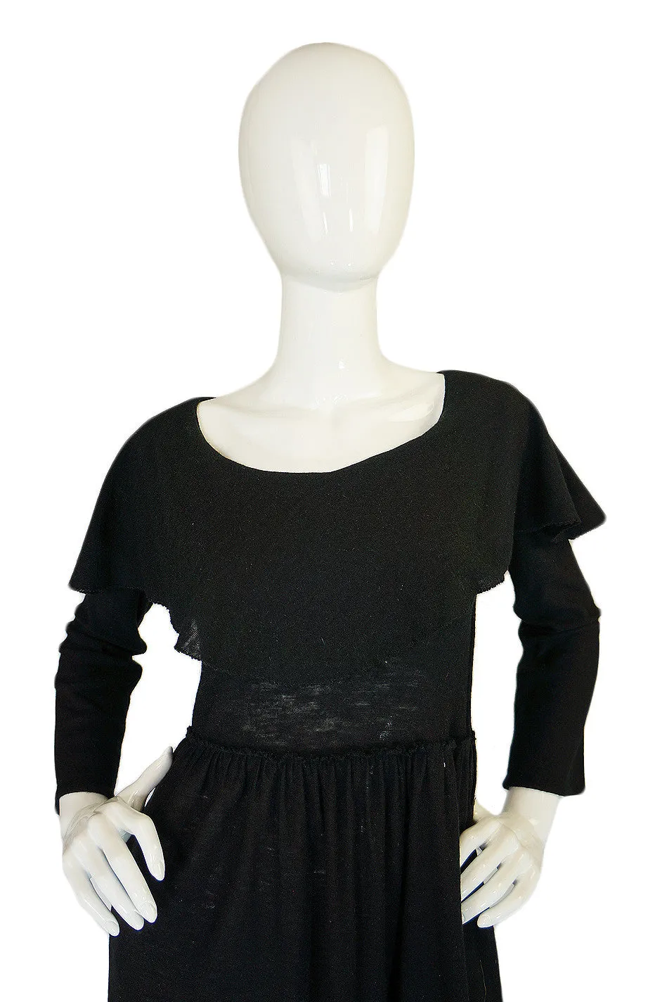 1970s Rare Sonia Rykiel Caped Dress