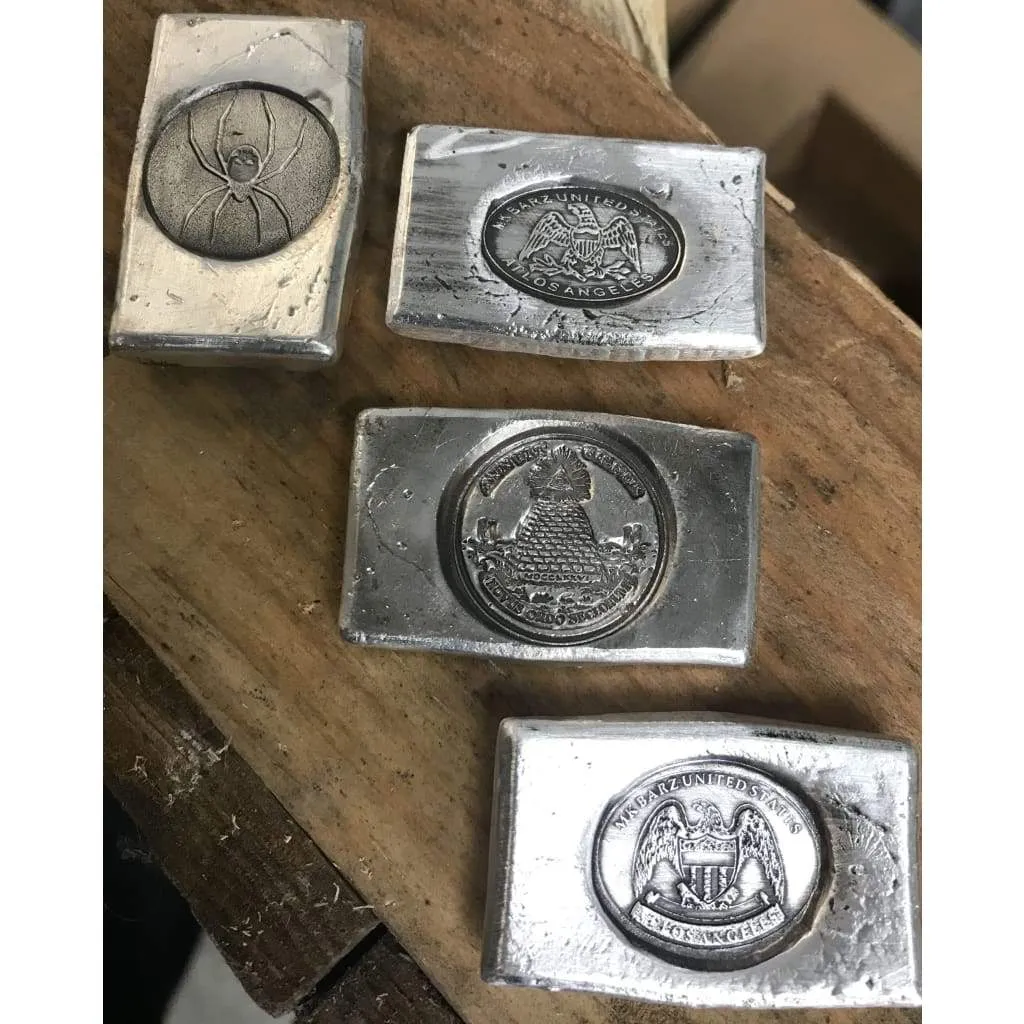 2 Troy Oz MK BarZ "U.S. Currency" Mini BarZ .999 FS