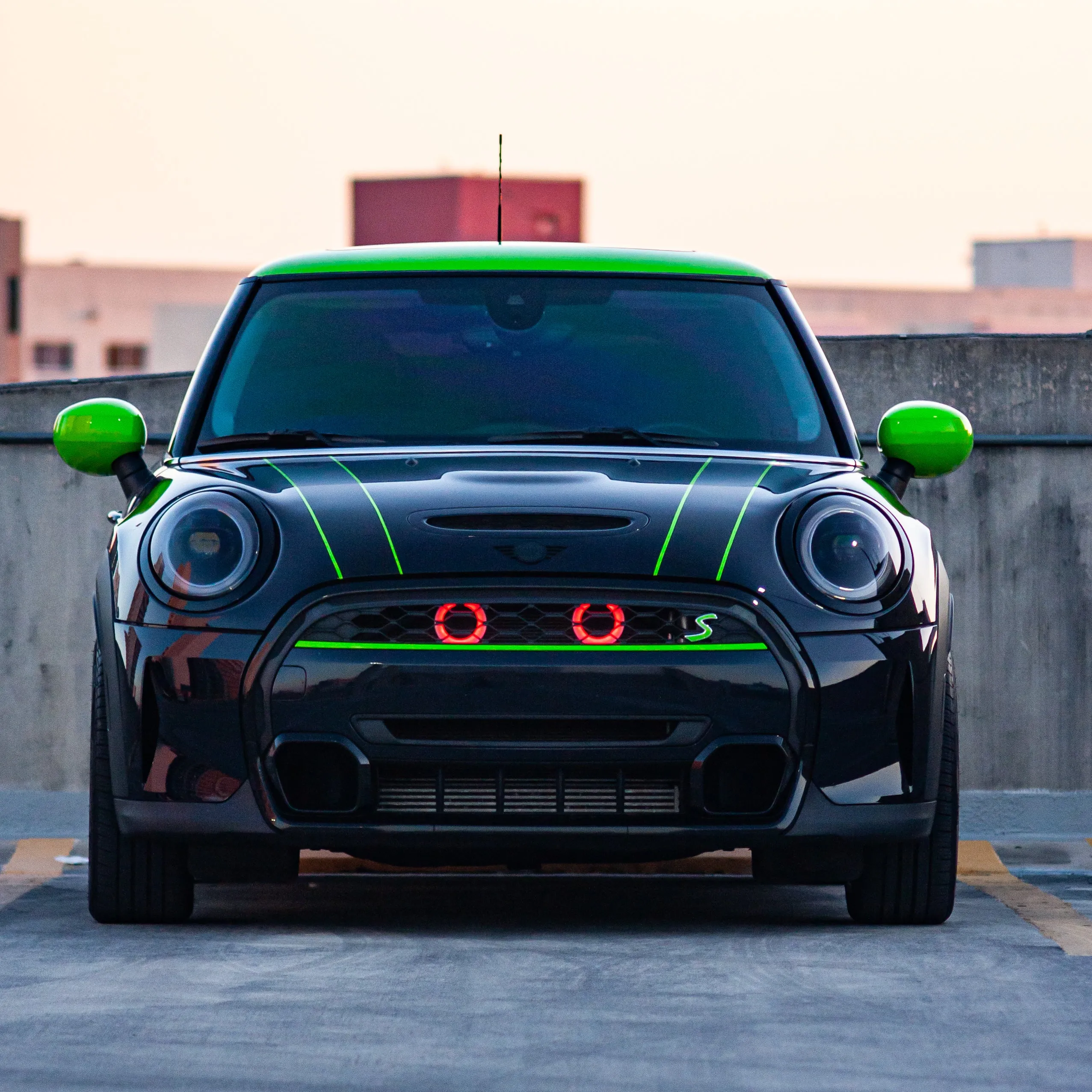 2014-2024 MINI Cooper S (F54/F55/F56/F60/JCW GP) Dual BIG MOUTH "LIT KIT" Ram Air Intake Snorkels
