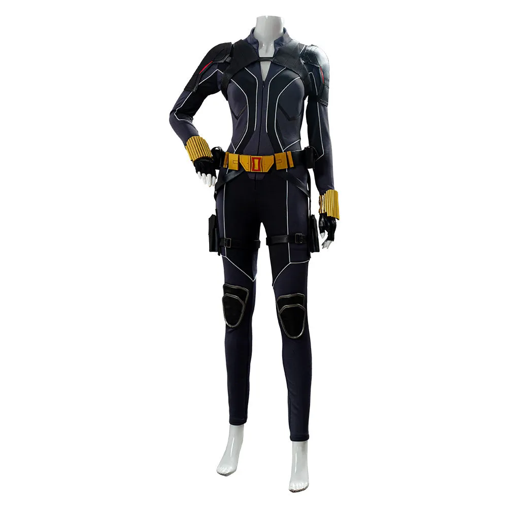 2021 Film Black Widow Jumpsuit Natasha Romanoff Outfit Cosplay Costume