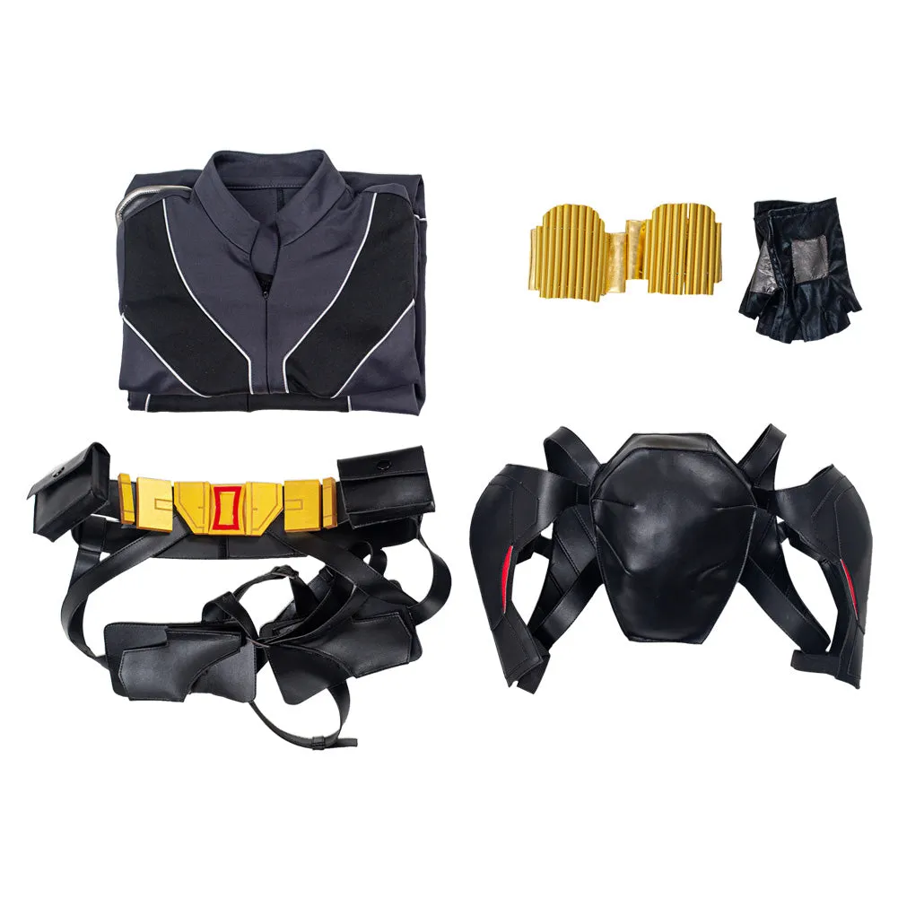 2021 Film Black Widow Jumpsuit Natasha Romanoff Outfit Cosplay Costume