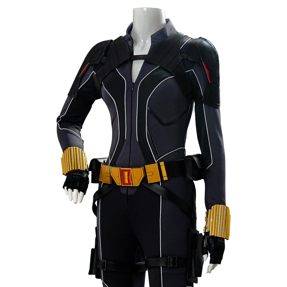 2021 Film Black Widow Jumpsuit Natasha Romanoff Outfit Cosplay Costume