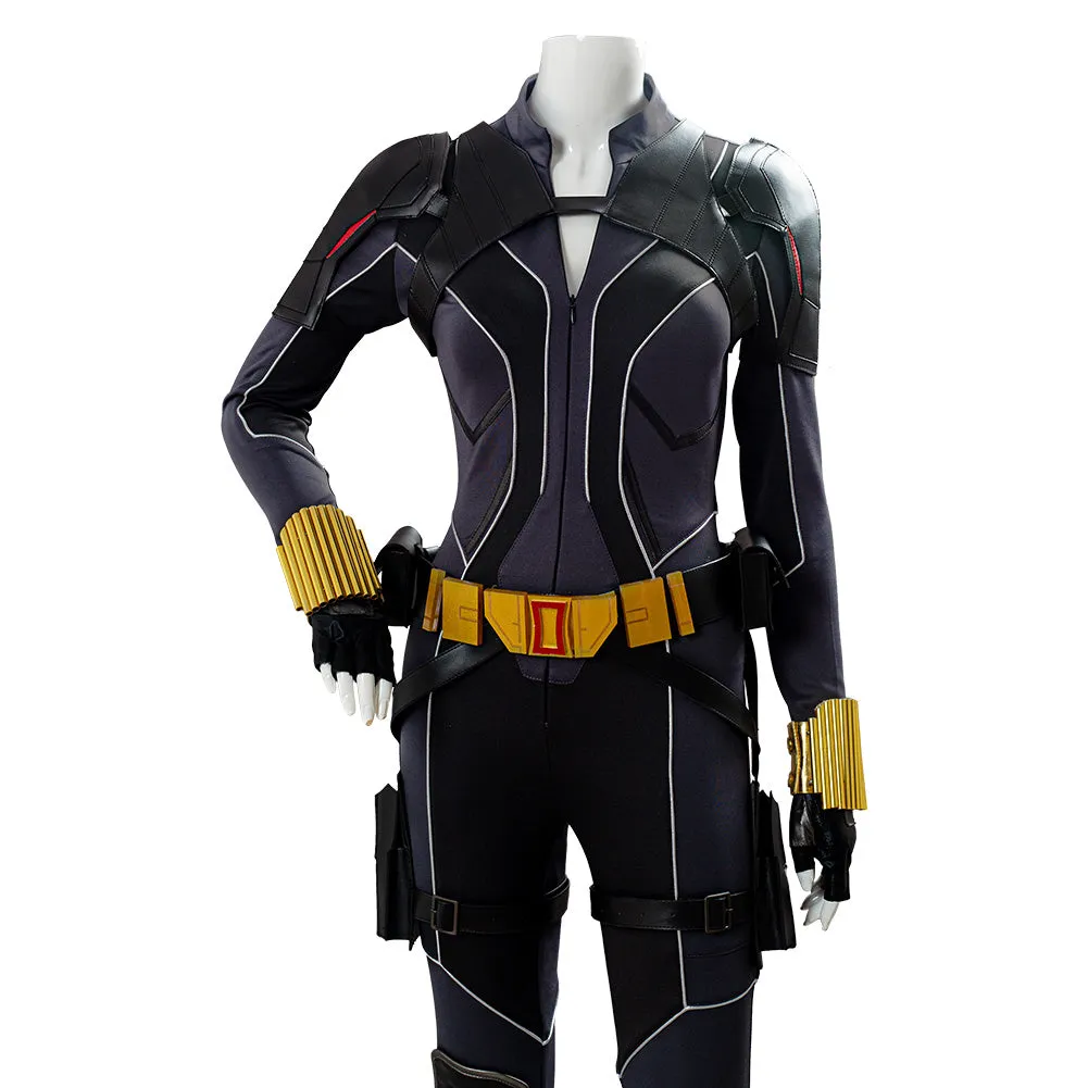 2021 Film Black Widow Jumpsuit Natasha Romanoff Outfit Cosplay Costume
