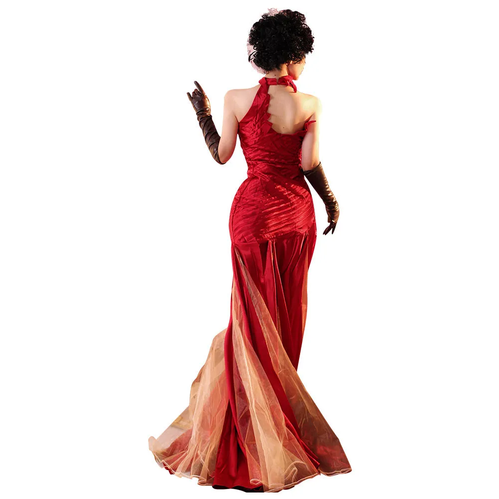 2021 Movie Cruella Cruella de Vil Cosplay Costume Outfits Halloween Carnival Suit