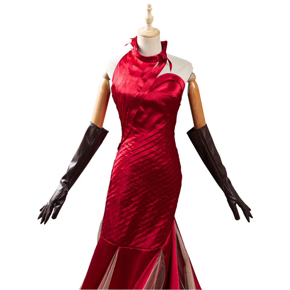2021 Movie Cruella Cruella de Vil Cosplay Costume Outfits Halloween Carnival Suit
