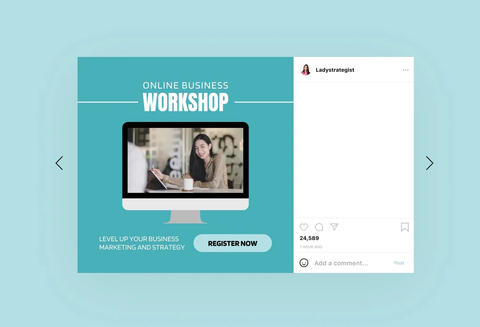 30 Business Development Instagram Post Canva Templates