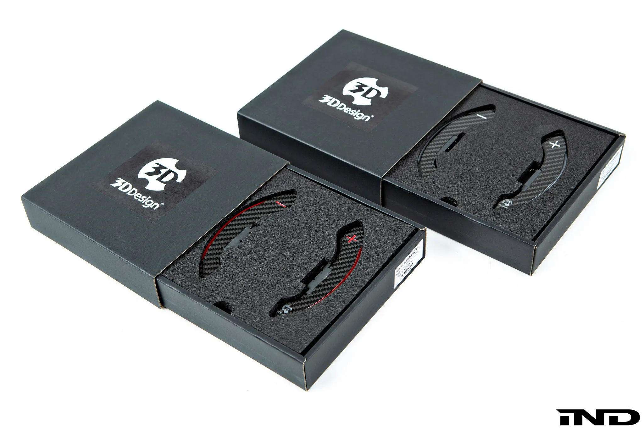 3D Design F54 / F56 / F60 Mini Cooper Carbon Shift Paddle Set