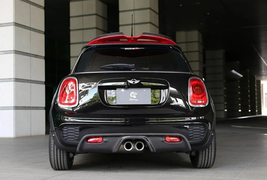 3D Design Mini F56 JCW Carbon Rear Diffuser (PDC)