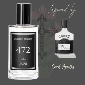 472 - Men's Designer "Pure" Cologne  INTENSE