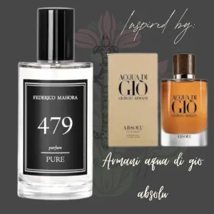 479-Men's Designer "Pure" Cologne