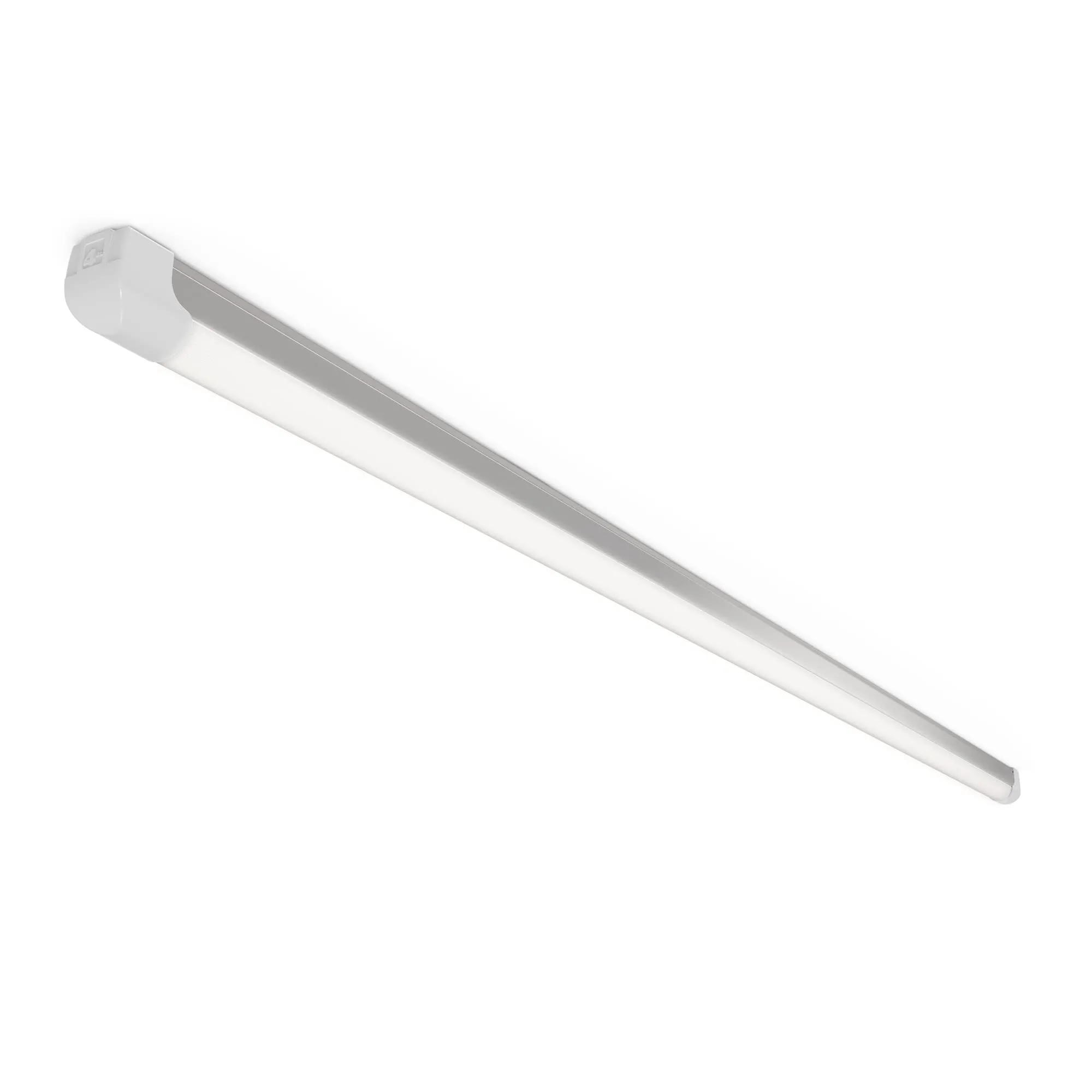 4lite Indoor Twin LED Batten 4ft/1200mm Length IP20 45w 4939lm Surface Liner White Cool White