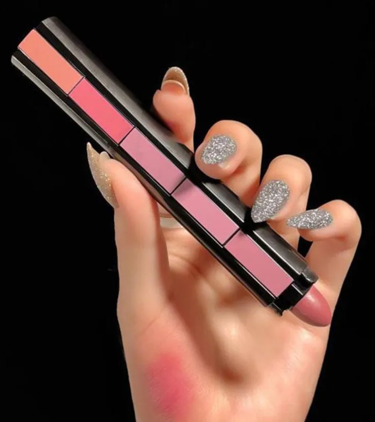 5 in 1 Compact Lipstick (2 Pcs/Pack)