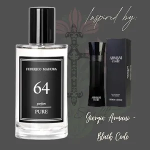 64-Men's Designer "Pure" Cologne Pheromone