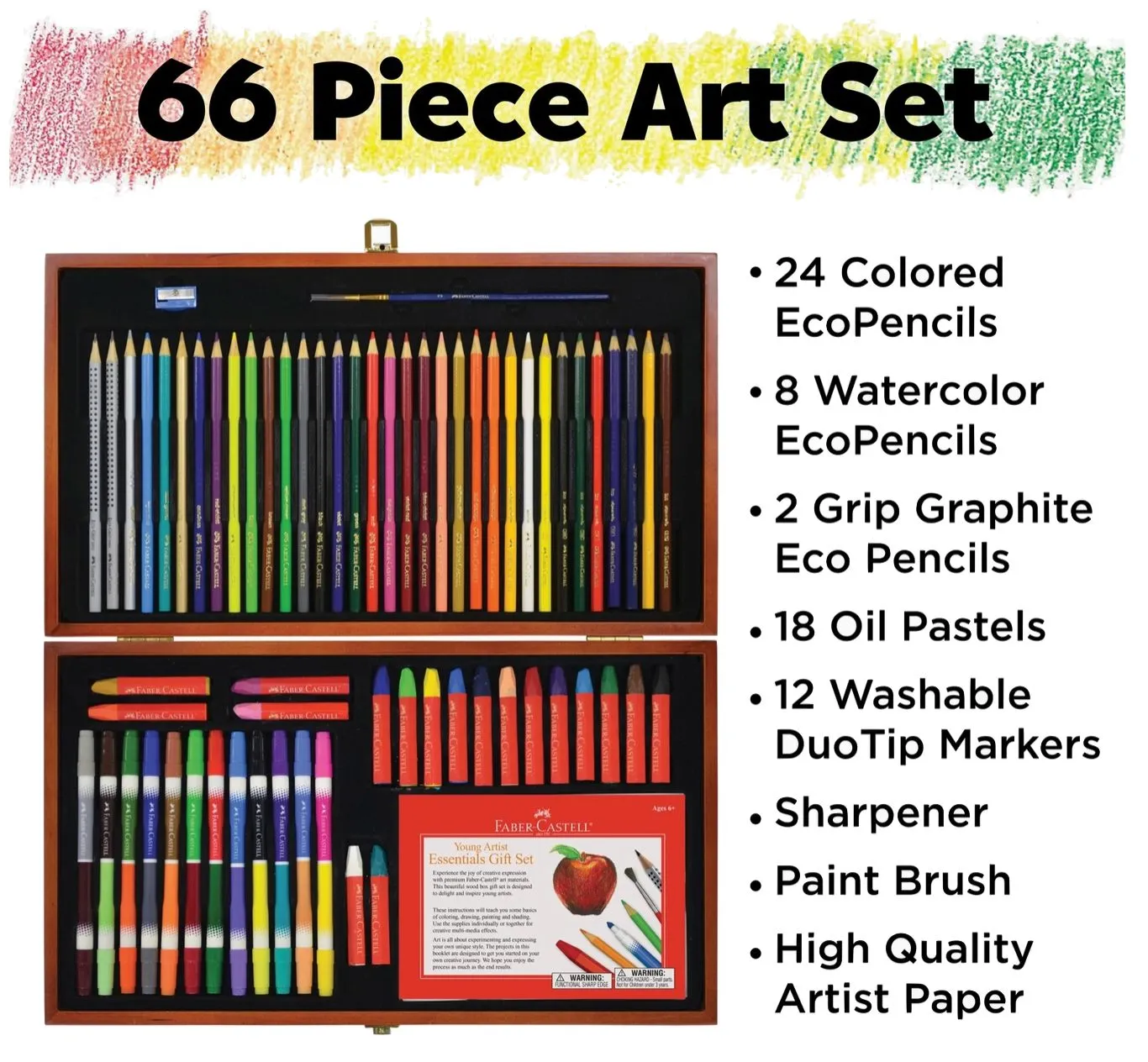 64- Piece Young Artist Essentials Art Set