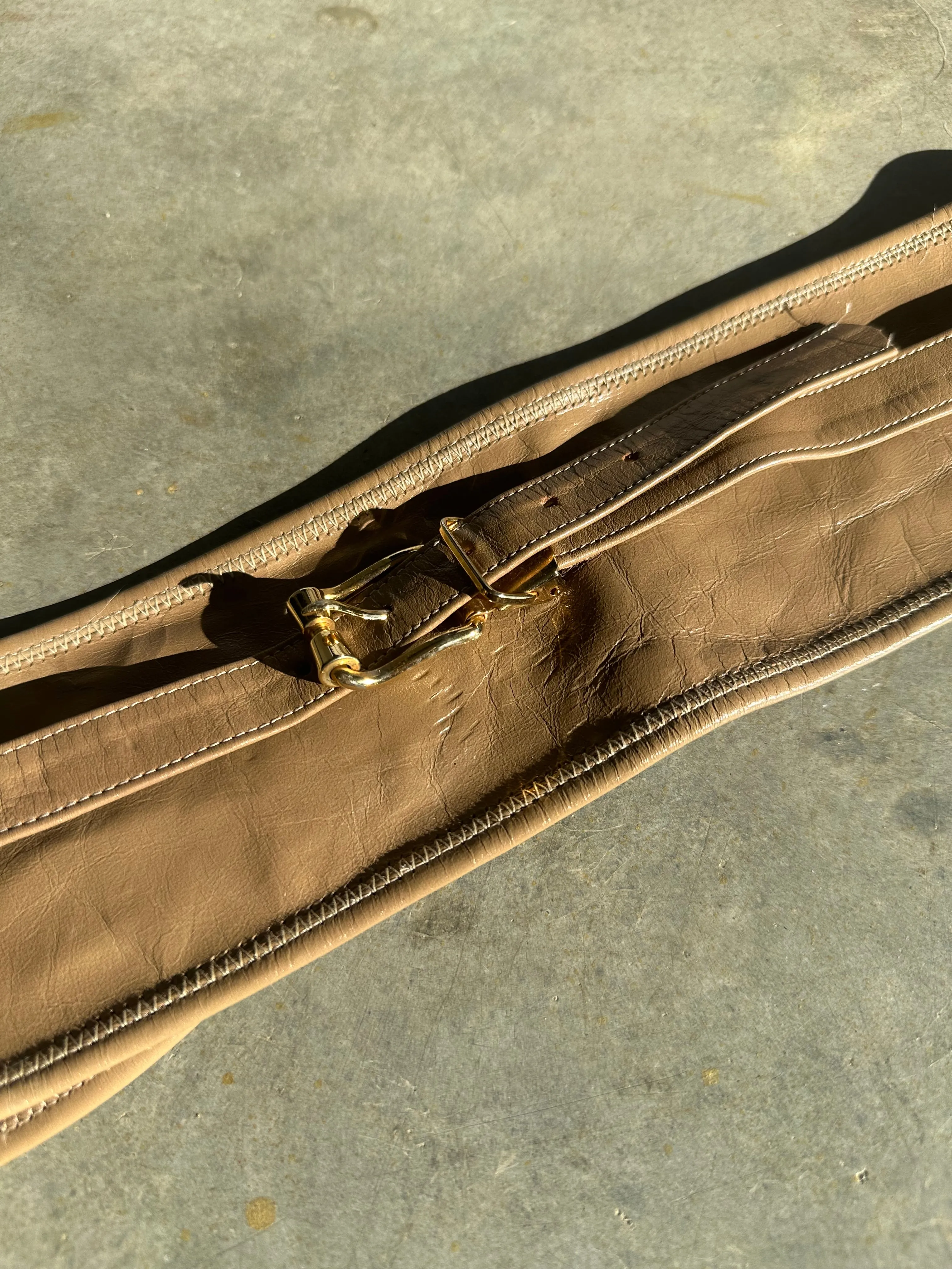70’s Leather Wrap Belt