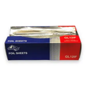 9" X 10-3/4"  INTERFOLDED ALUMINUM FOIL SHEETS 3000CT