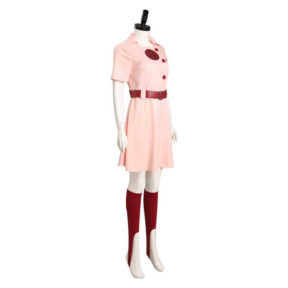 A League of Their Own Cosplay Costume Women Baseball Uniform Dress Outfits Halloween Carnival Suit