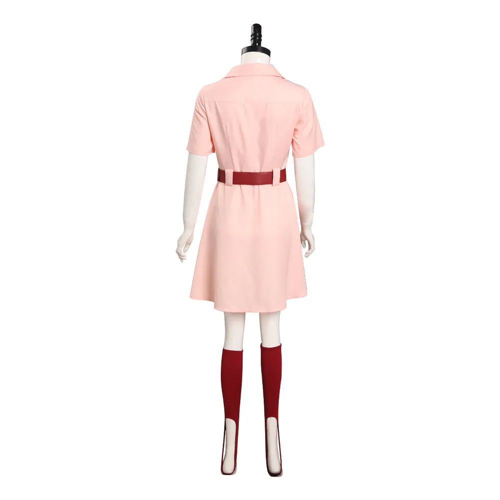 A League of Their Own Cosplay Costume Women Baseball Uniform Dress Outfits Halloween Carnival Suit