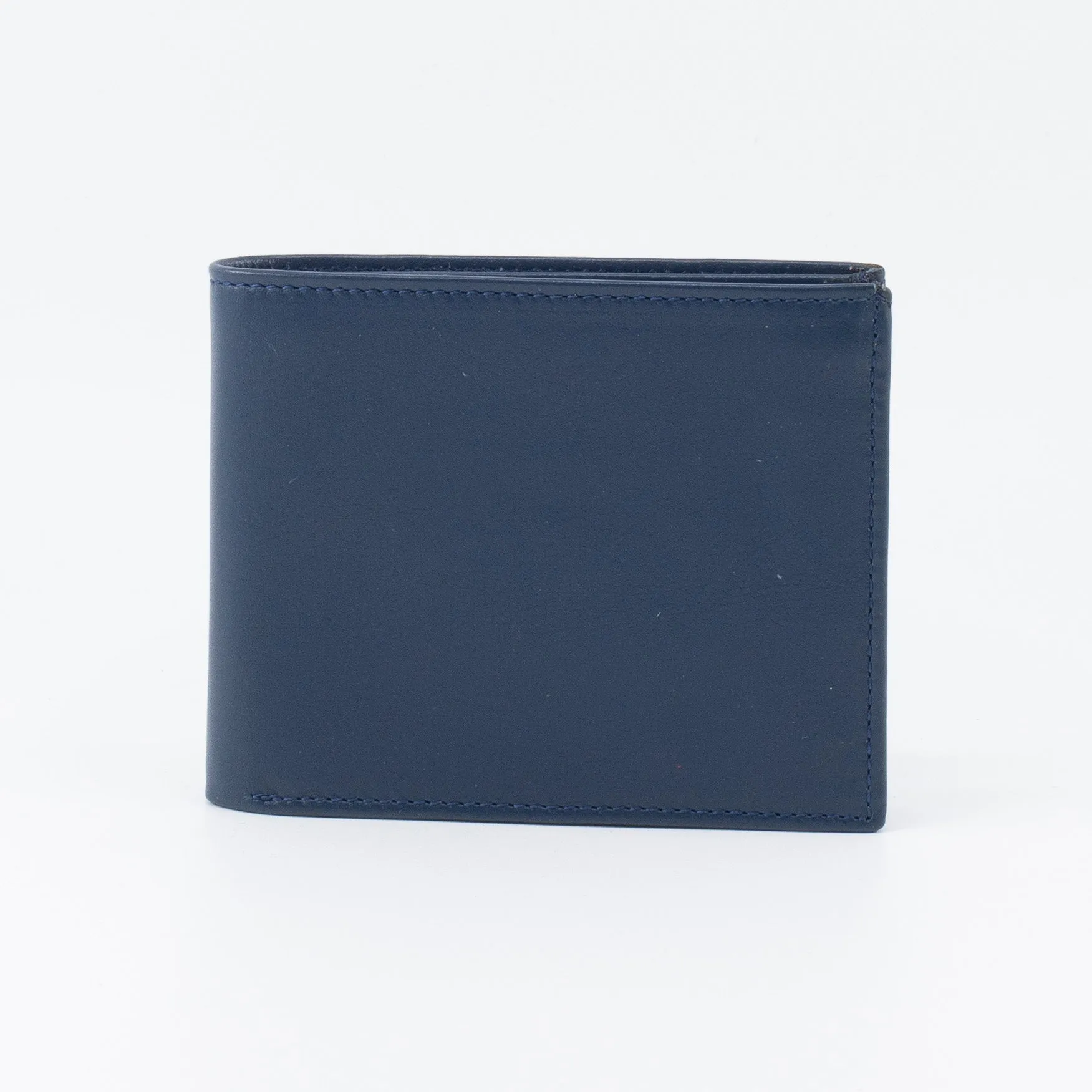 A Multifold, Premium Leather Wallet (Blue)