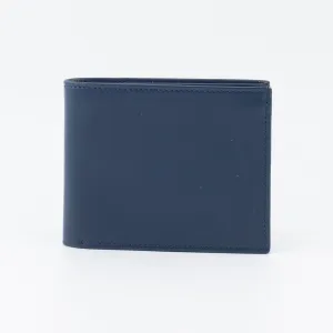 A Multifold, Premium Leather Wallet (Blue)