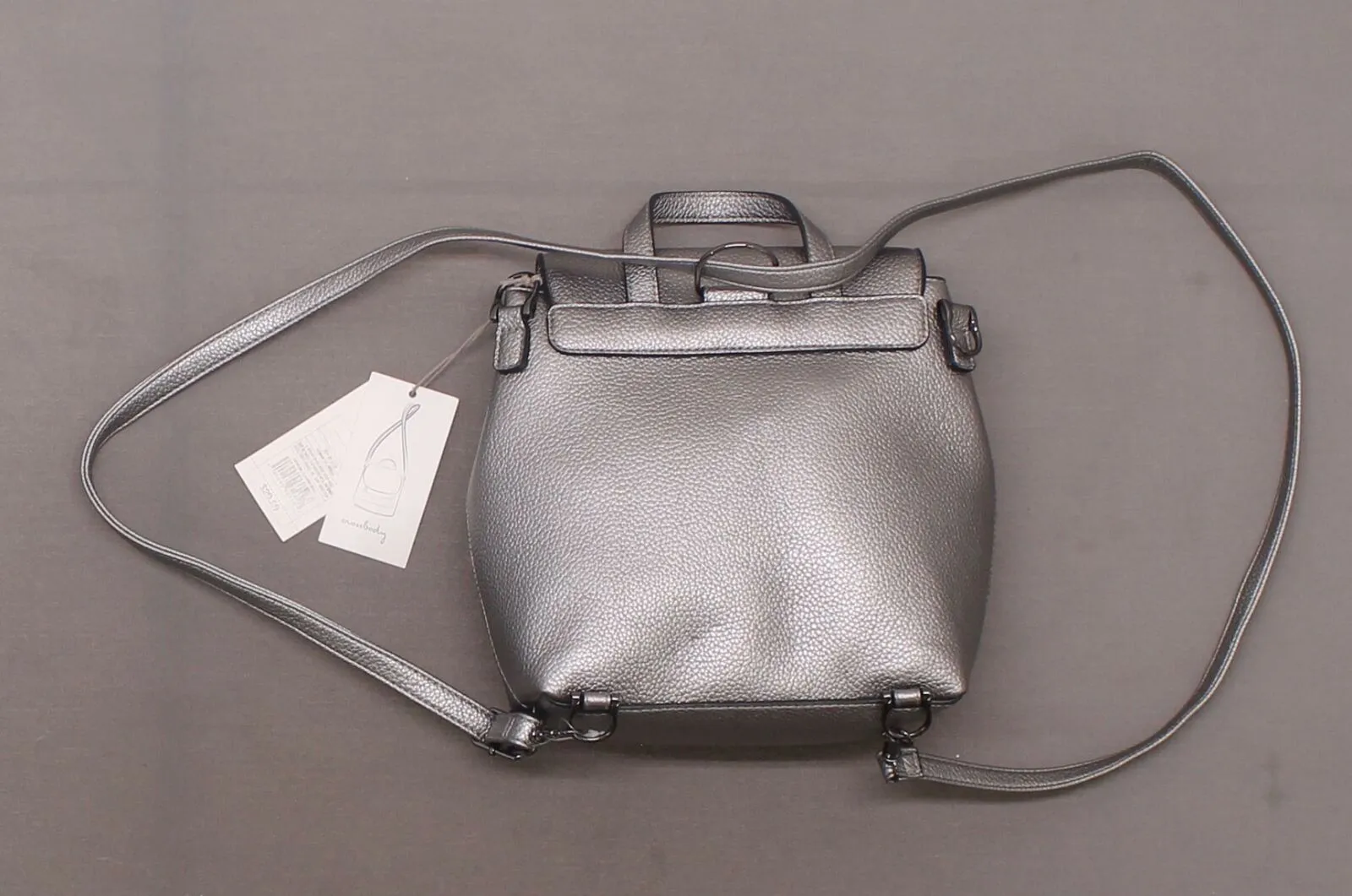A New Day Mini Flap Convertible Backpack Crossbody Bag