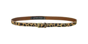 Abby Animal Print Belt