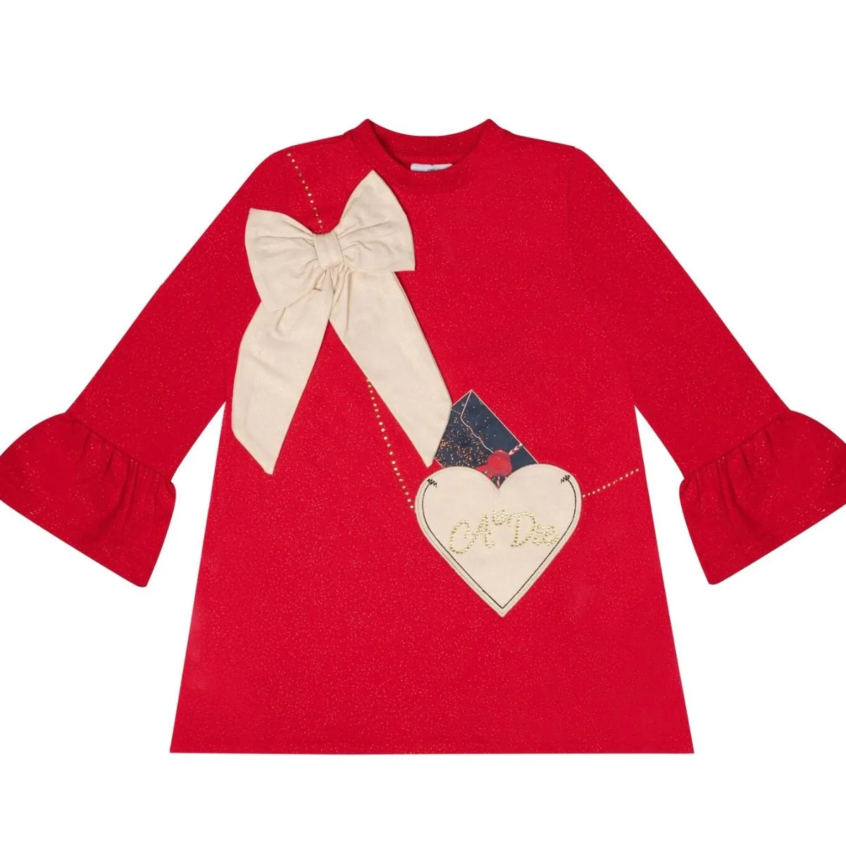 ADee ROBIN Red Handbag Dress W242706