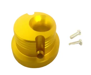 AF039 ALLOY GOLD MINI MOTO MINI DIRT QUAD BIKE AIR FILTER V STACK 44MM
