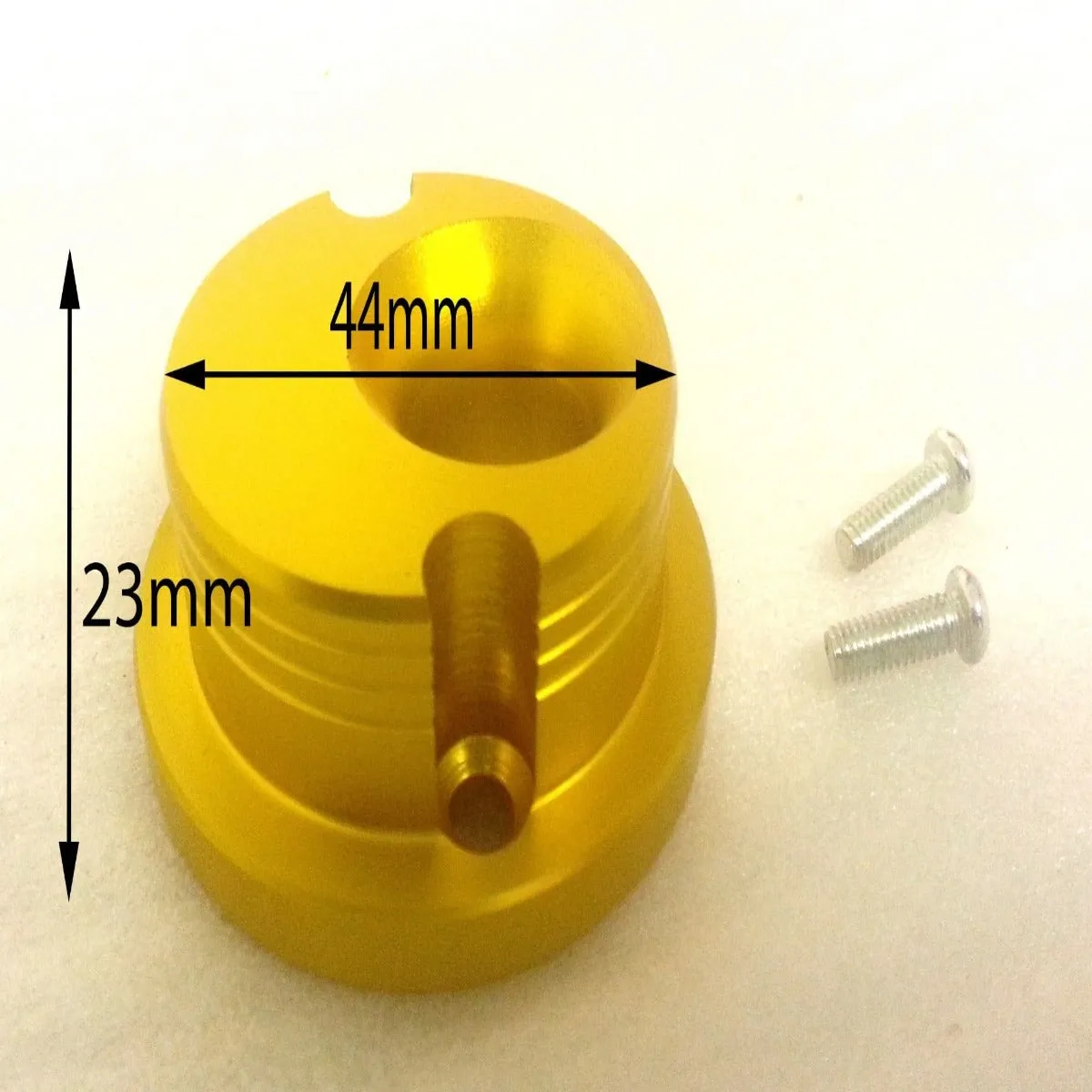 AF039 ALLOY GOLD MINI MOTO MINI DIRT QUAD BIKE AIR FILTER V STACK 44MM