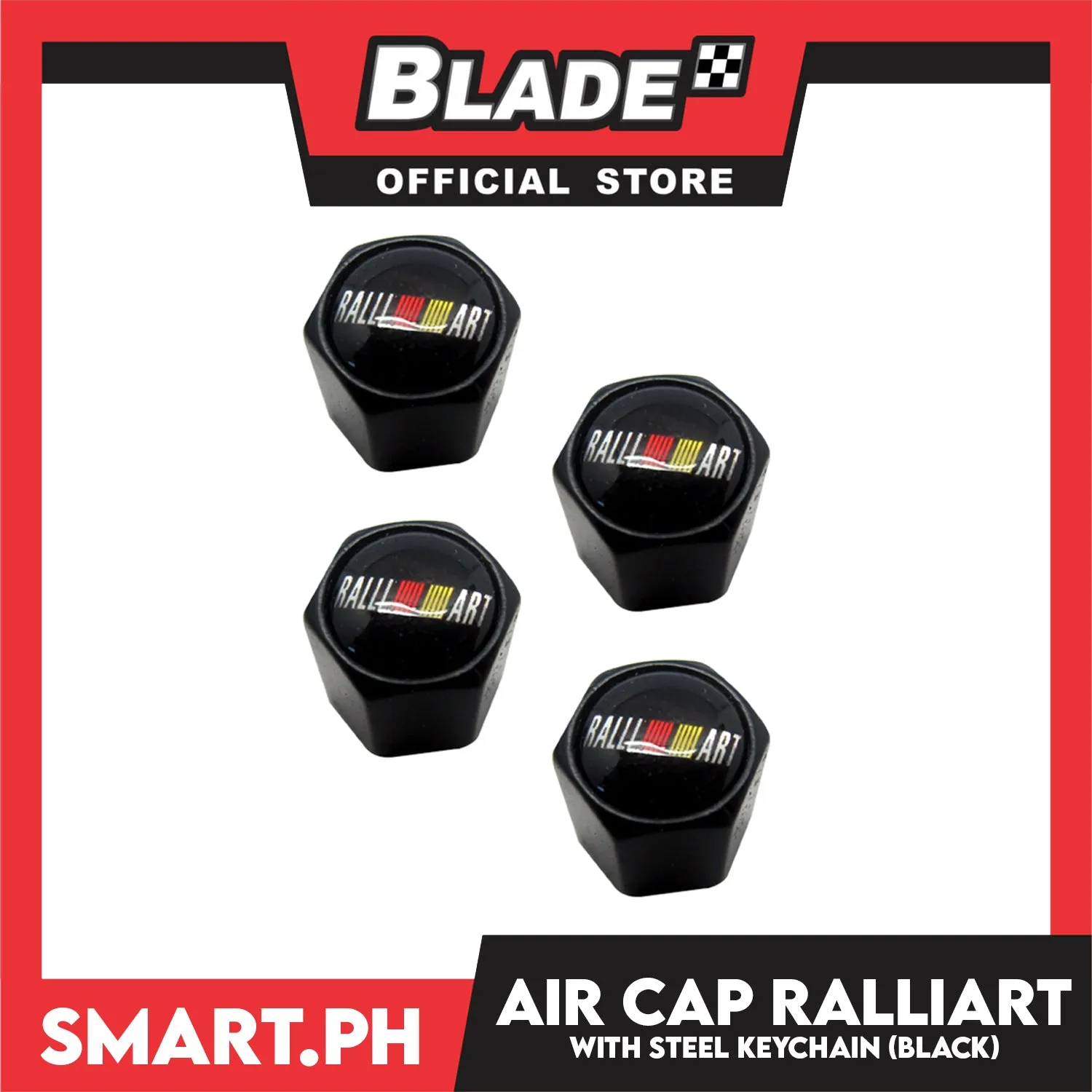 Air Cap Visonter With Keychain (Assorted Car Brands)