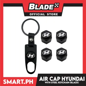 Air Cap Visonter With Keychain (Assorted Car Brands)