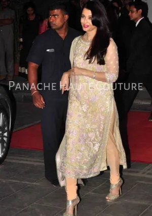 Aishwarya Rai in Fawn Color Designer Suit