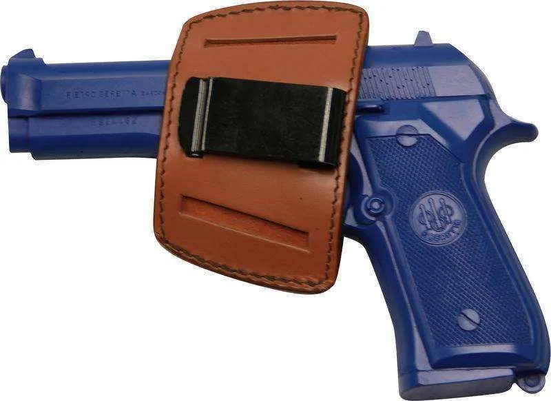 ALLEN GLENWOOD LEATHER BELT SLIDE HOLSTER (Black, Size 00)