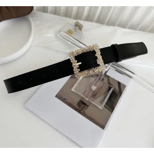 Alloy pin buckle ladies belt jlthb0045
