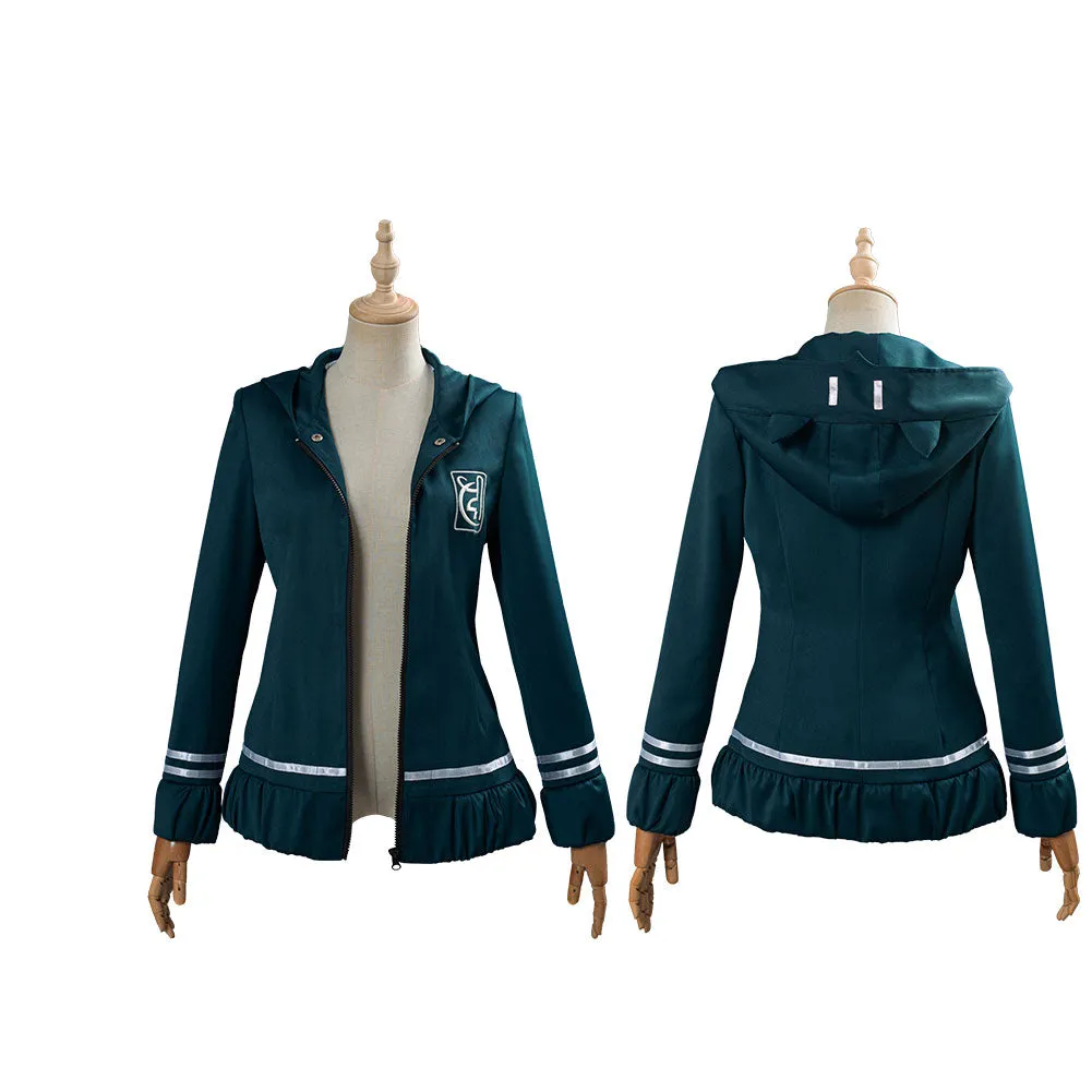 Anime Danganronpa 2 Cosplay Costume Chiaki Nanami Uniform Jacket Coat Halloween Carnival Costume