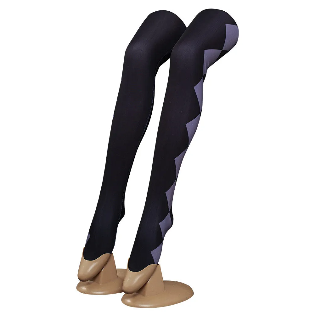 Anime Tenkuu Shinpan/High-Rise Invasion Halloween Carnival Suit Mayuko Nise Cosplay Costume Dress Outfit