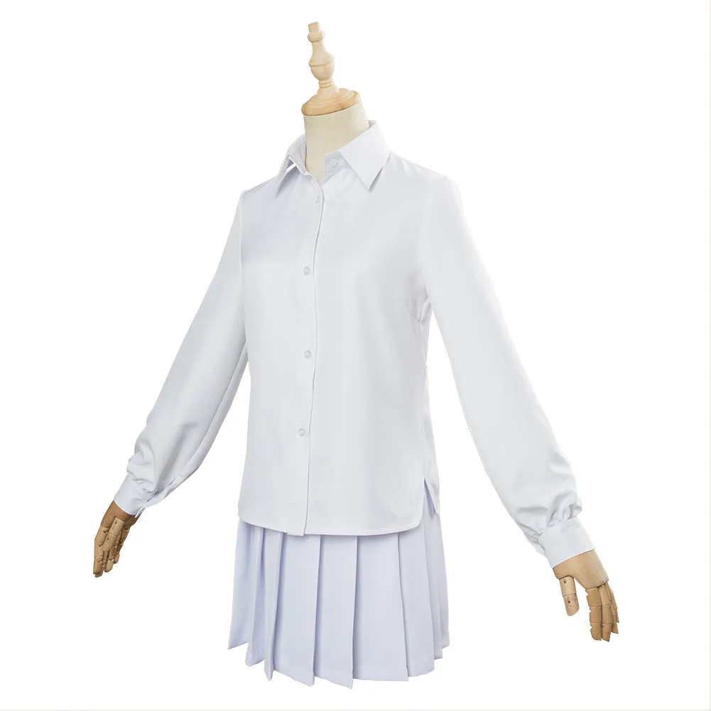 Anime The Promised Neverland Emma Cosplay Costume