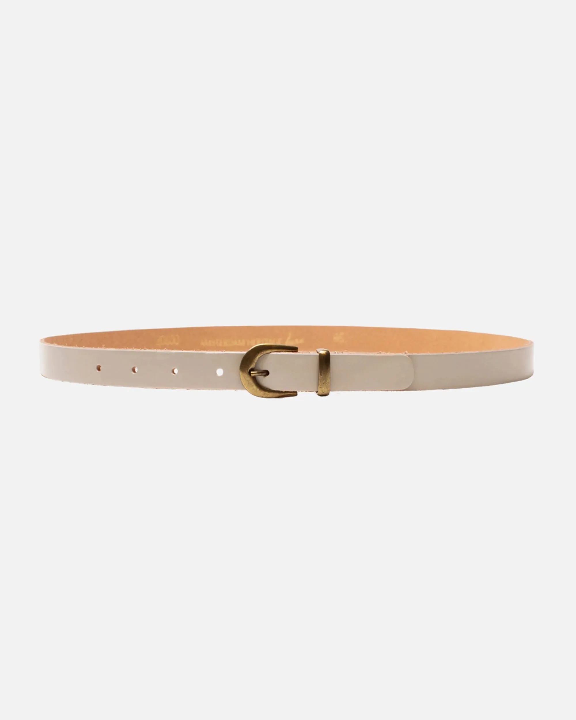 Ank Skinny Leather Belt