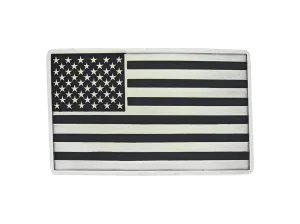 Antiqued American Flag Buckle