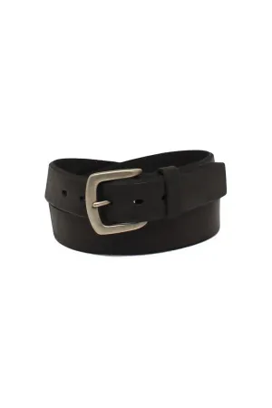 Ariat Beveled Edge Leather Belt for Men in Black | A1037401-BLACK