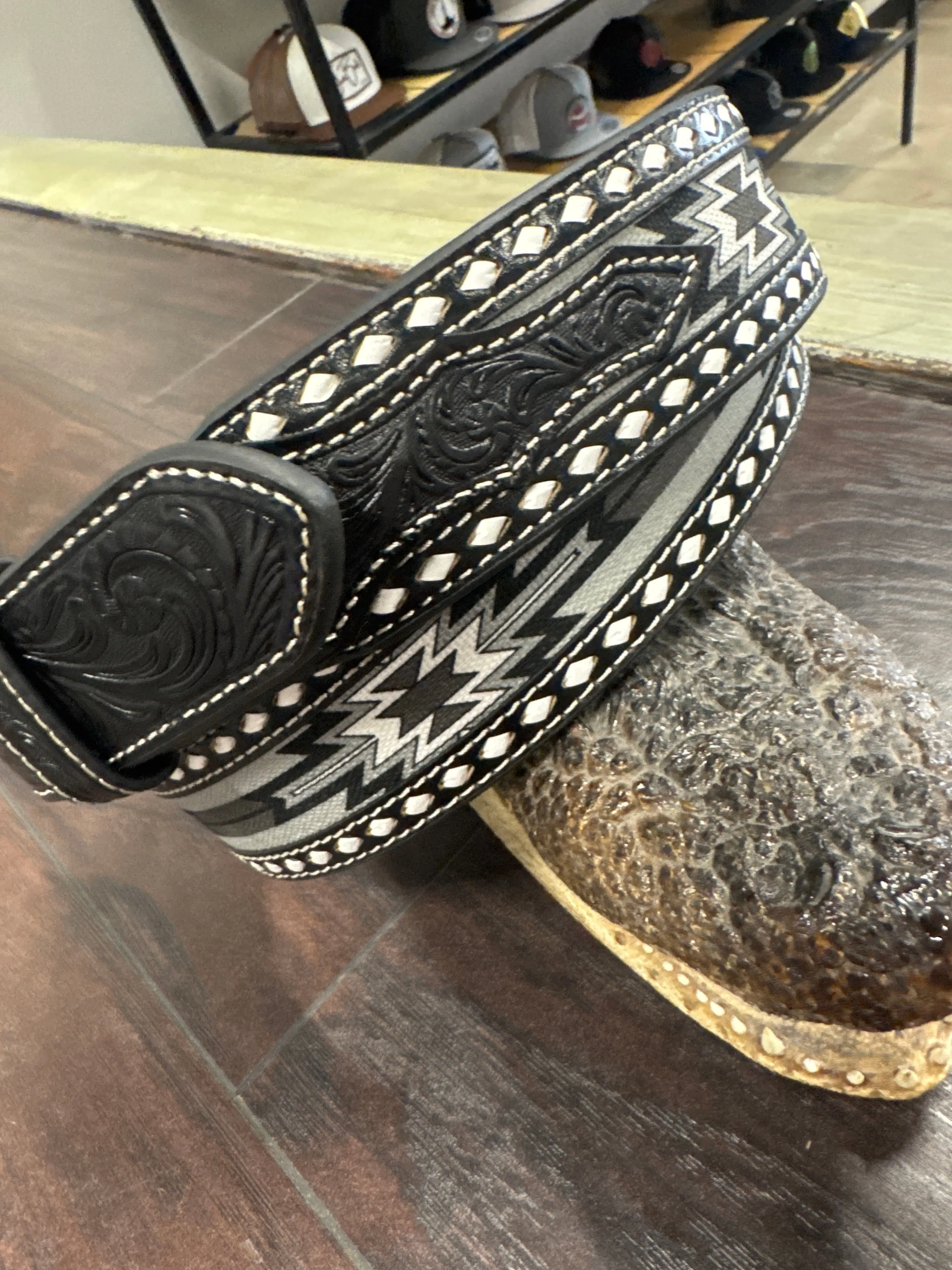 ARIAT Southwest Inlay Belt