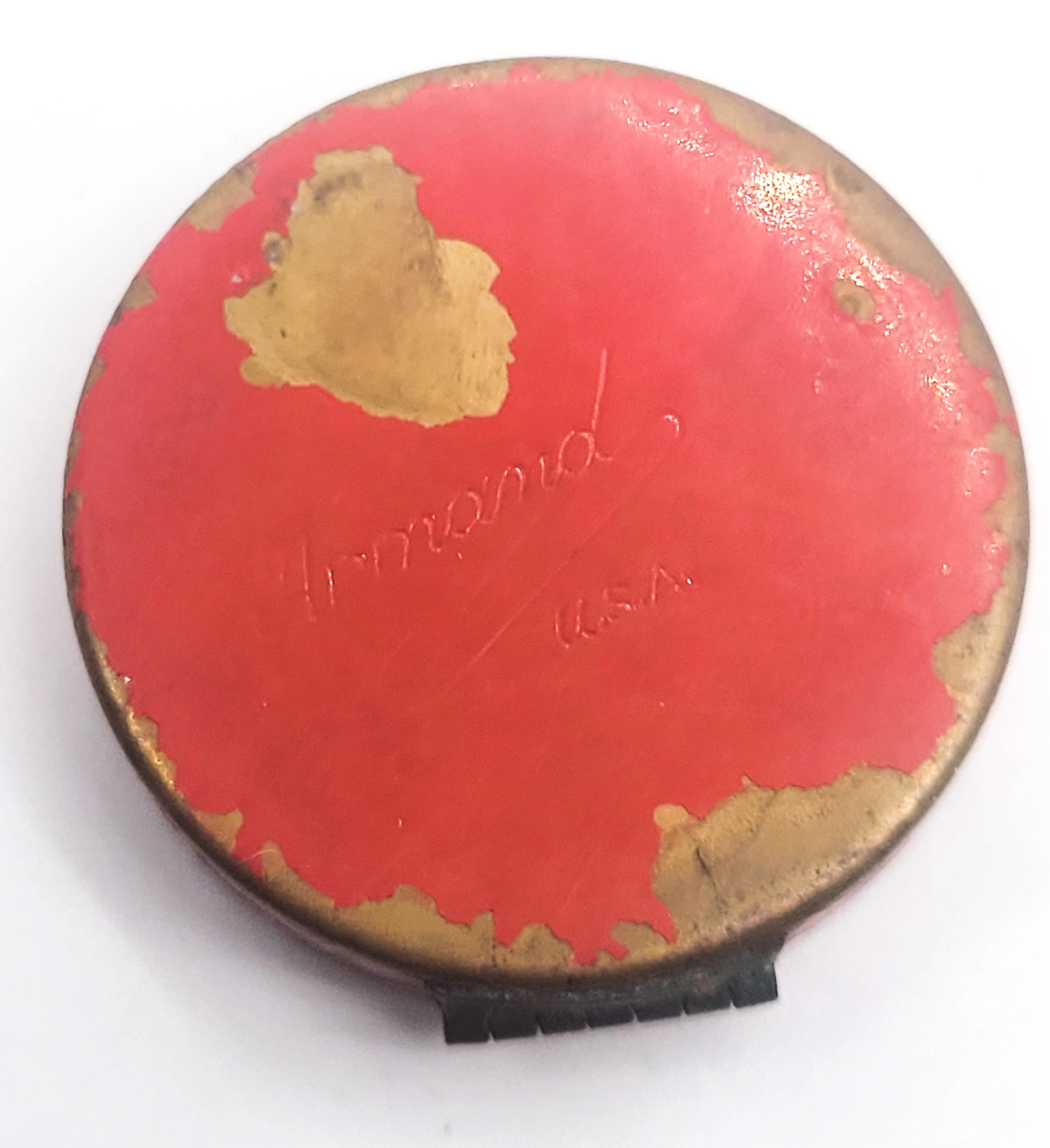 Armand Rouge vintage unused powder puff mirrored compact