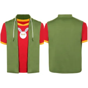 Arthur season 25-Arthur Read Vest T-shirt Outfits Cosplay Costume Halloween Carnival Suit