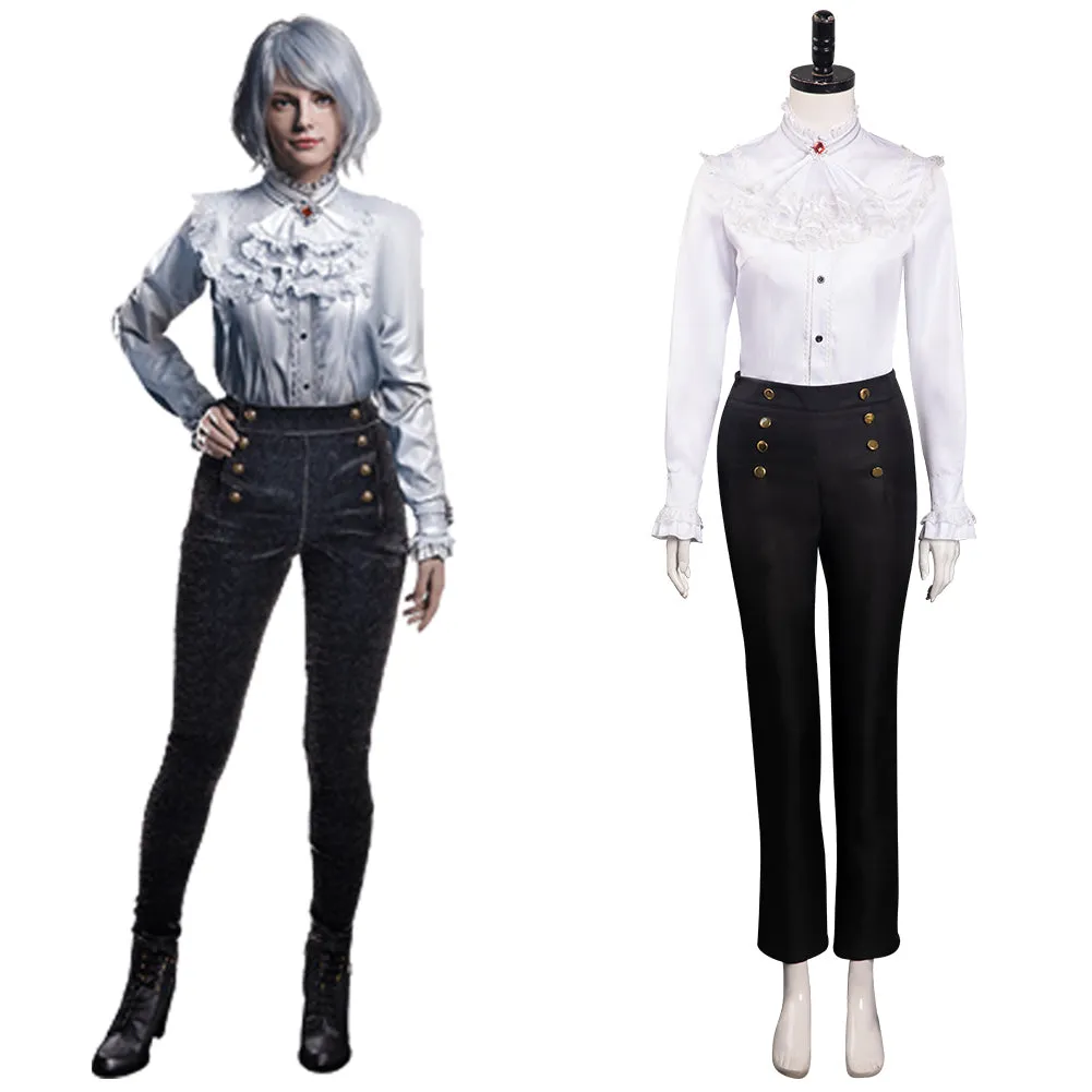Ashley Graham Cosplay Costume Outfits Halloween Carnival Party Suit Resident Evil 4 Remake